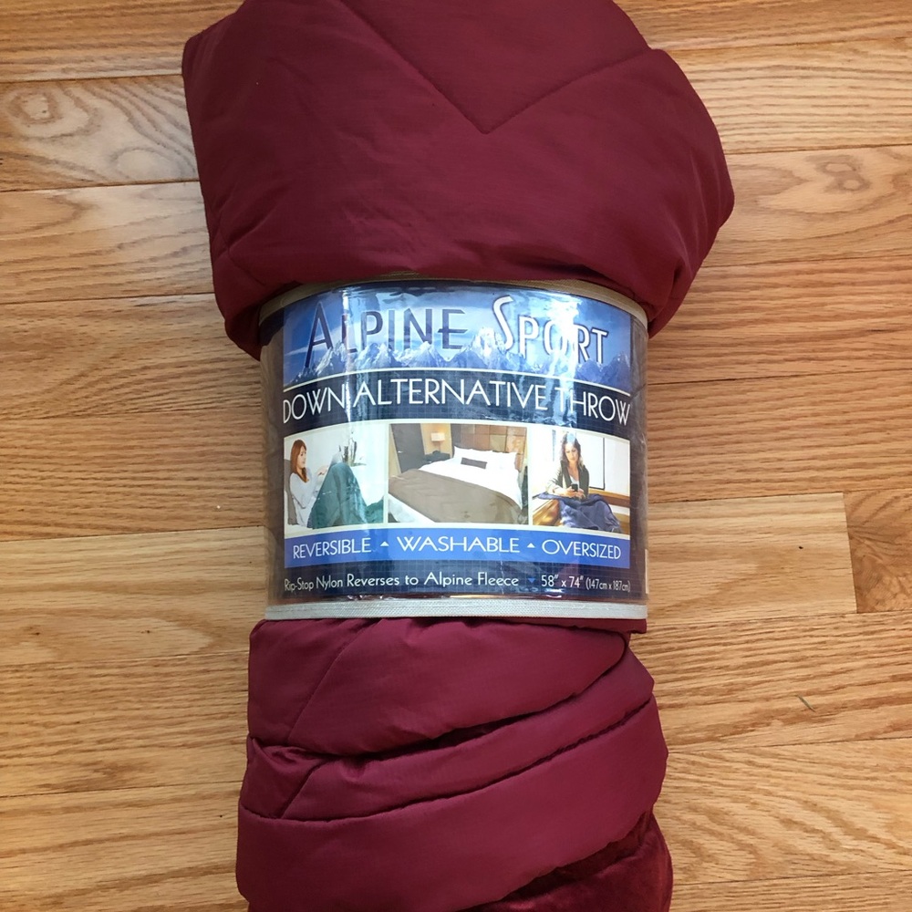 Alpine Sport Down Alternative Throw